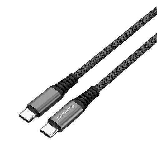 4smarts USB C zu USB C Datenkabel 1.5 m 4smarts-USB-C-zu-USB-C-Datenkabel-15-m-0