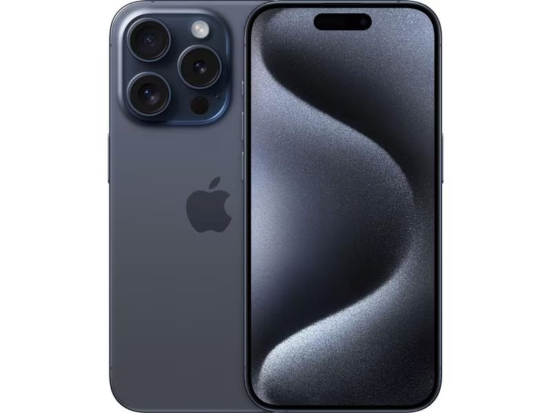 Apple iPhone 15 Pro, 256 GB, Blau Titanium Apple-iPhone-15-Pro-256-GB-Blau-Titanium-0