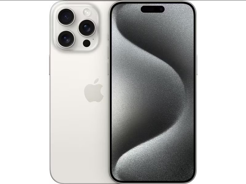 Apple iPhone 15 Pro Max, 256 GB, White Titanium Apple-iPhone-15-Pro-Max-256-GB-White-Titanium-0