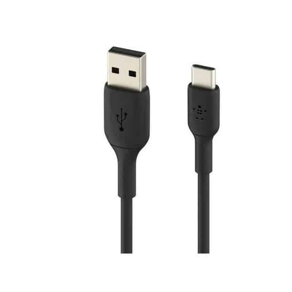 Belkin-USB-A---USB-C-Kabel-Schwarz-0