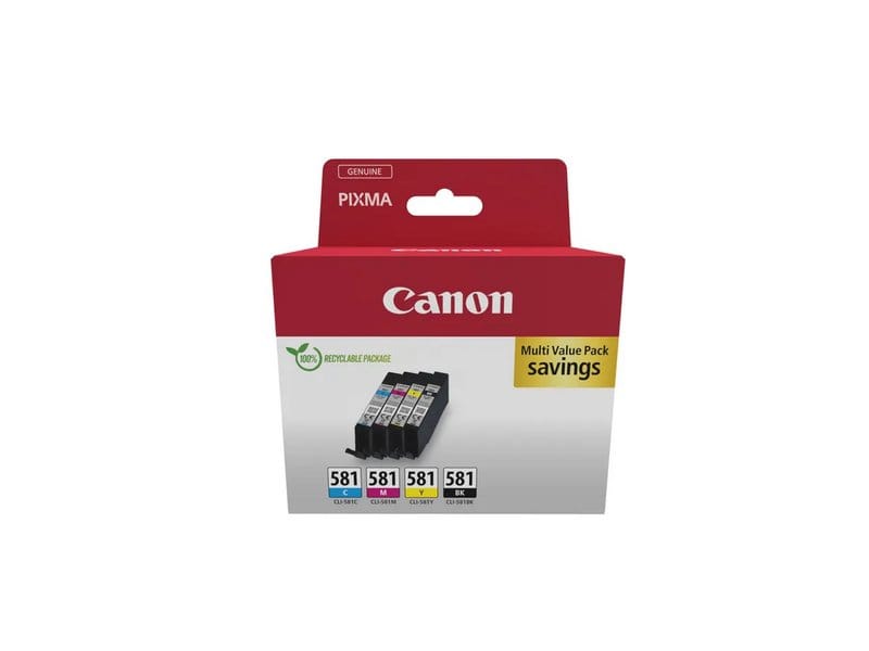 CANON CLI-581 Multipack Tinte Photo BKCMY CANON-CLI-581-Multipack-Tinte-Photo-BKCMY-0