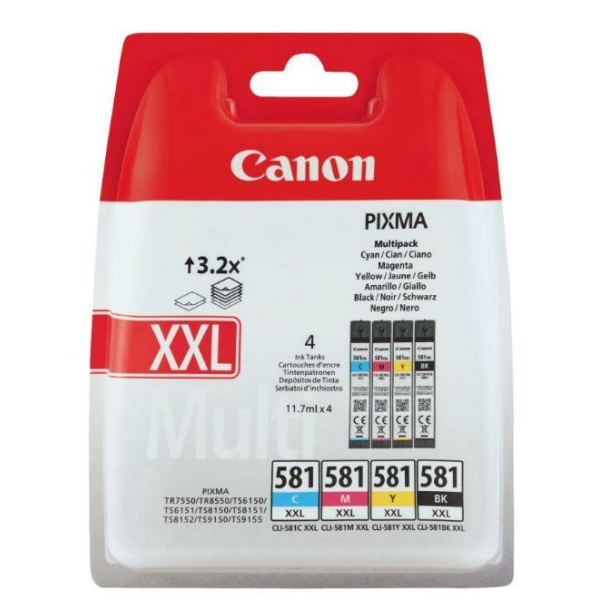 CANON-CLI-581XXL-Multipack-Tinte-Photo-BKCMY-0