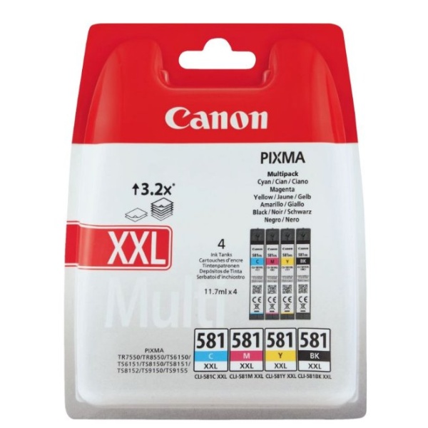 CANON-CLI-581XXL-Multipack-Tinte-Photo-BKCMY-0