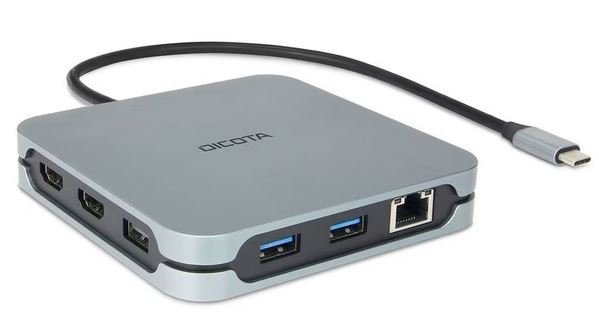 DICOTA Dockingstation 10-in-1 8K PD 100 W DICOTA-Dockingstation-10-in-1-8K-PD-100-W-0