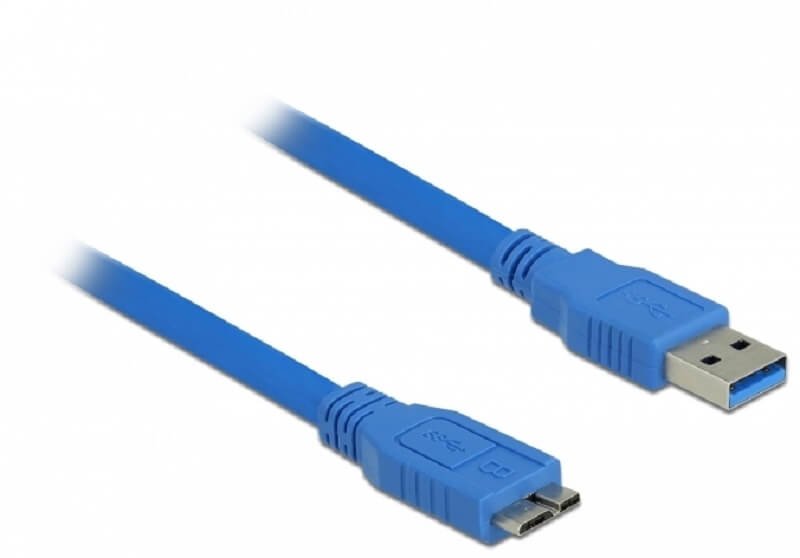 DeLOCK Micro USB 3.0 Kabel blau DeLOCK-Micro-USB-30-Kabel-blau-0