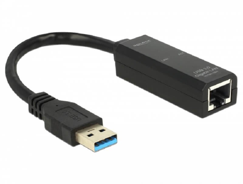 DeLock Netzwerkkarte 62616 1Gbps USB 3.0 DeLock-Netzwerkkarte-62616-1Gbps-USB-30-0