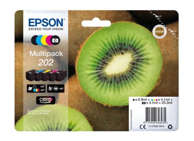 EPSON T02E140 Multipack 202 CMYBK EPSON-T02E140-Multipack-202-CMYBK-0