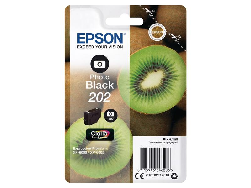 EPSON T02F140 Tintenpatrone 202 ph.schwarz EPSON-T02F140-Tintenpatrone-202-phschwarz-0