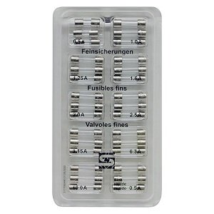 Feinsicherungssortiment träge 10x3 Stk. assortiert Feinsicherungssortiment-traege-10x3-Stk-assortiert-0