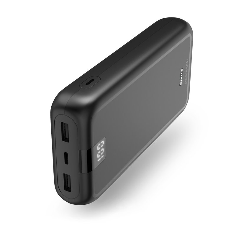 Hama Power Pack Performance 24000mAh, Schwarz Hama-Power-Pack-Performance-24000mAh-Schwarz-0