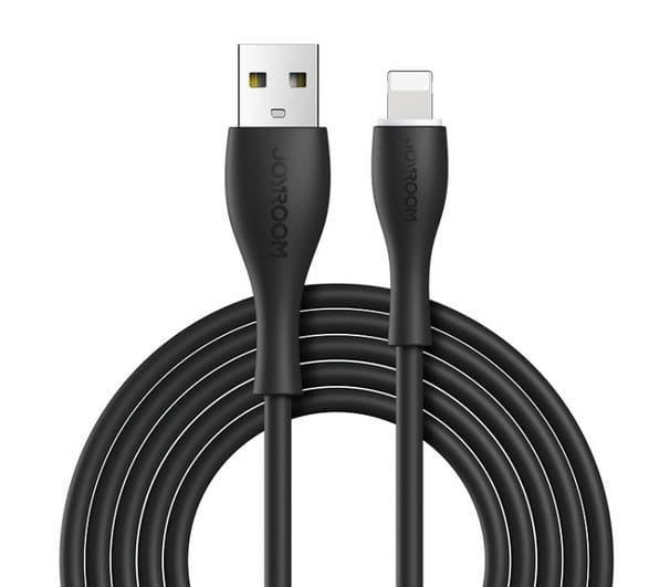 Joyroom USB A zu Lightning, Schwarz, 1 m Joyroom-USB-A-zu-Lightning-Schwarz-1-m-0