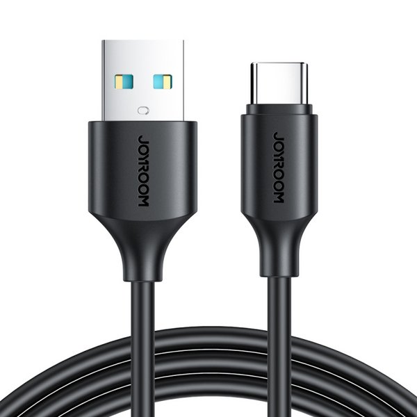 Joyroom USB A zu USB C 1m Schwarz Joyroom-USB-A-zu-USB-C-1m-Schwarz-0