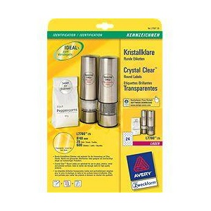 Kristallklare-Etiketten-25-Blatt-600-Eti-0