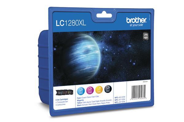 LC-1280VA-BROTHER-Valuepack-Tinte-HY-CMYBK-0