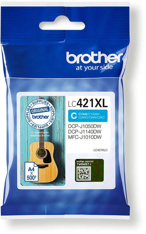 LC-421XLC Brother Tintenpatrone Cyan LC-421XLC-Brother-Tintenpatrone-Cyan-0