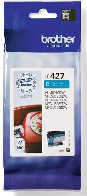 LC-427C Brother Tintenpatrone HY cyan LC-427C-Brother-Tintenpatrone-HY-cyan-0