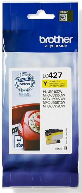 LC-427Y Brother Tintenpatrone HY yellow LC-427Y-Brother-Tintenpatrone-HY-yellow-0