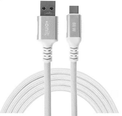 Onit USB A zu USB C 2m Weiss Onit-USB-A-zu-USB-C-2m-Weiss-0