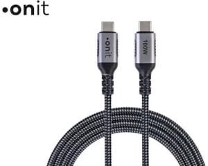Onit-USB-C-zu-USB-C-2m-Schwarz-0