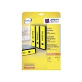 Ordner-Etiketten gelb Ordner-Etiketten--gelb-0