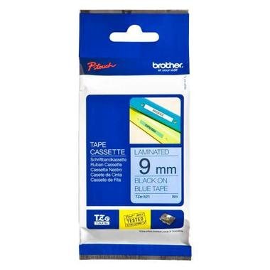 Ptouch Band laminiert blau/schwarz Ptouch-Band-laminiert-blauschwarz-0