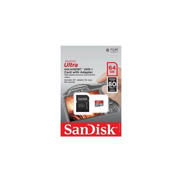 SANDISK-Ultra-microSDXC--SD-Ad-64GB-0