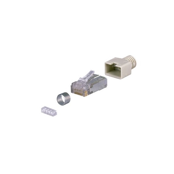 Stewart-Modularstecker-RJ45-Cat-5e-grau-0
