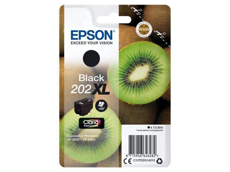 T02G140 EPSON Tintenpatrone 202XL schwarz T02G140-EPSON-Tintenpatrone-202XL-schwarz-0