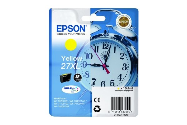 T271440 Epson Tintenpatrone XL Yellow T271440-Epson-Tintenpatrone-XL-Yellow-0