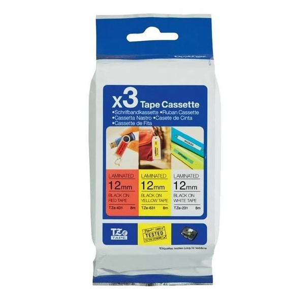 TZ-231TZ-431TZ-631-TZe-31M3-Ptouch-Baender-laminiert-weissrotgelb-0