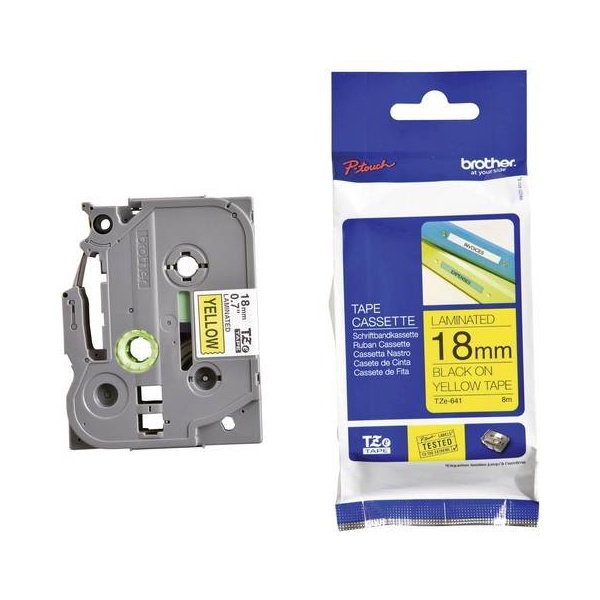 TZ-641-Ptouch-Band-laminiert-gelbschw-0