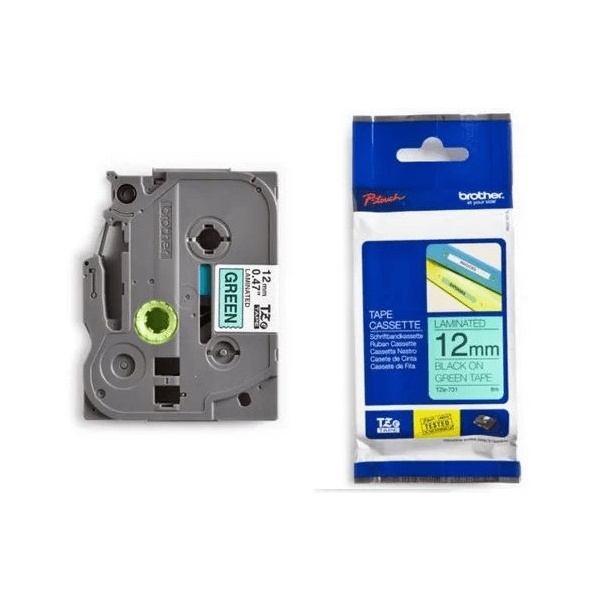 TZ-731-Ptouch-Band-laminiert-gruenschw-0