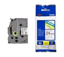 TZe-151 P-Touch Band, laminiert schwarz/klar TZe-151-P-Touch-Band-laminiert-schwarzklar-0