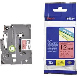 TZe-431 Ptouch Band laminiert rot/schw TZe-431-Ptouch-Band-laminiert-rotschw-0
