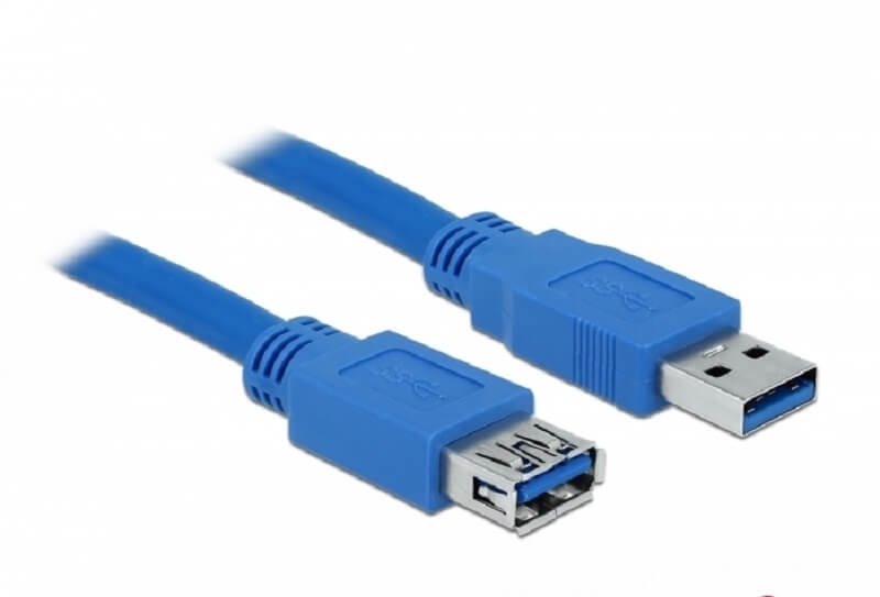 USB 3.0 Verlängerungskabel blau USB-30-Verlaengerungskabel-blau-0