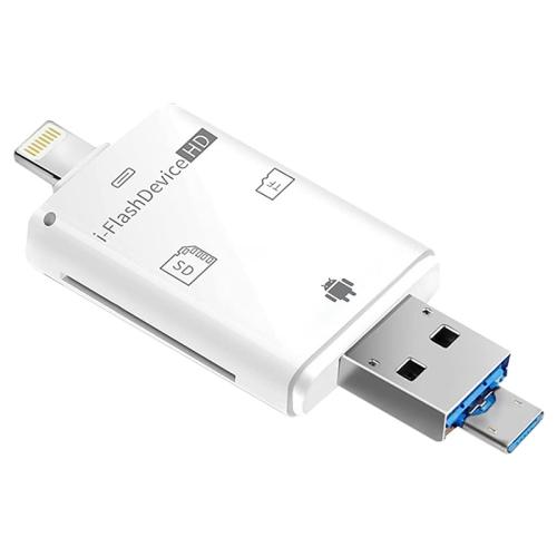 USB-SD-Kartenleser-Weiss-0