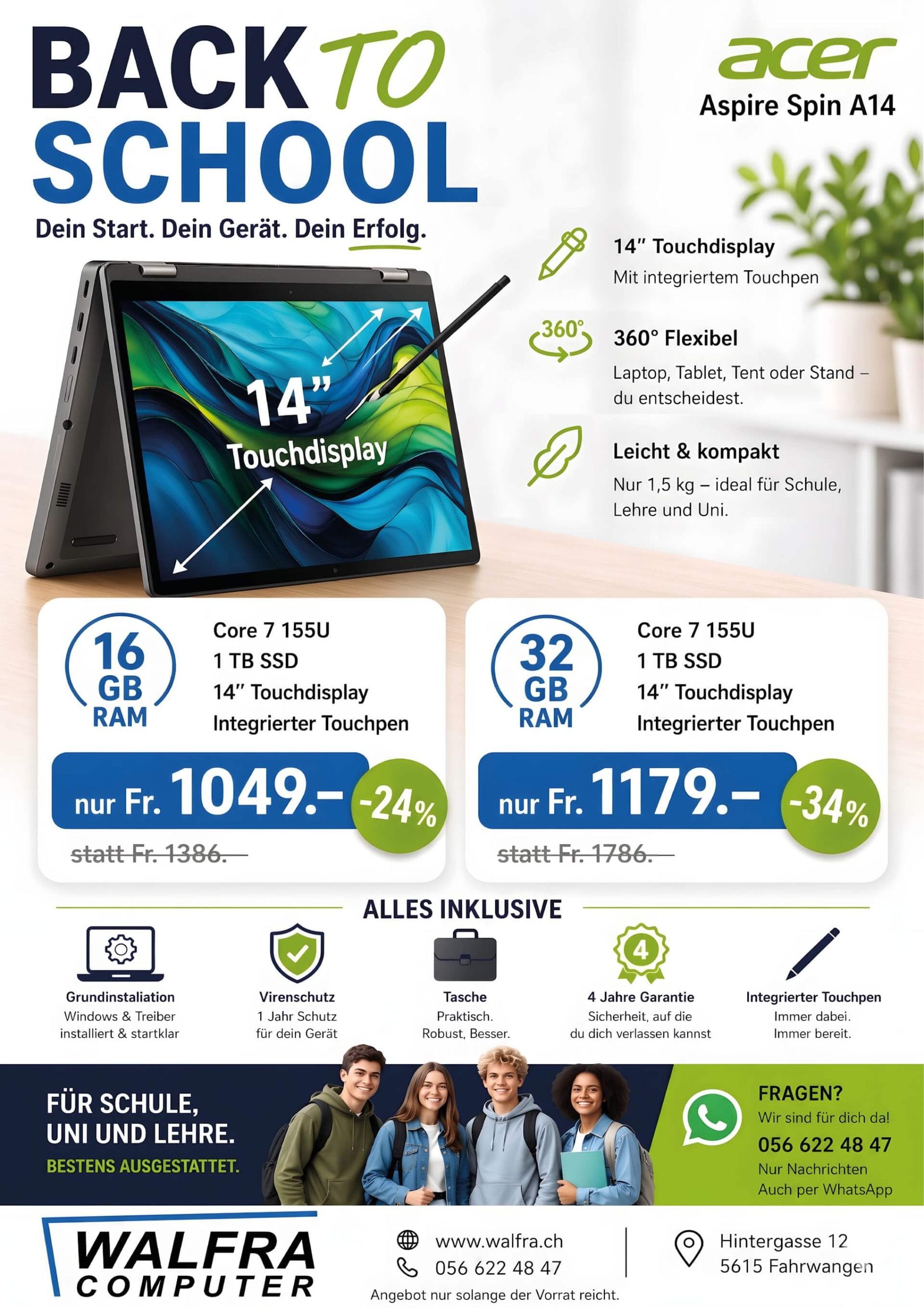 plakat_bts2026_Aspire A14_web1 Back-to-School-2025-Acer-Spin-14-Core-7-0